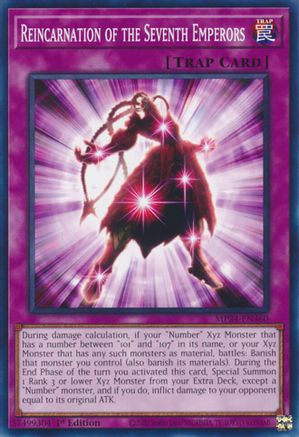 Reincarnation of the Seventh Emperors (MP24-EN360) - 25th Anniversary Tin: Dueling Mirrors 1st Edition 25th Anniversary Tin: Dueling Mirrors Yugioh Single  Squirtle Squad Card Shop.