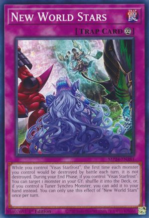 New World Stars (MP24-EN381) - 25th Anniversary Tin: Dueling Mirrors 1st Edition 25th Anniversary Tin: Dueling Mirrors Yugioh Single  Squirtle Squad Card Shop.