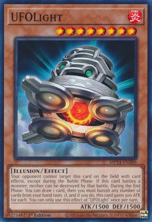 UFOLight (MP24-EN388) - 25th Anniversary Tin: Dueling Mirrors 1st Edition 25th Anniversary Tin: Dueling Mirrors Yugioh Single  Squirtle Squad Card Shop.