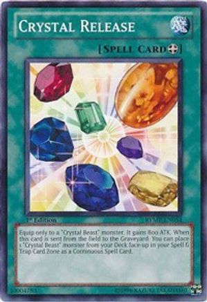 Crystal Release (RYMP-EN054) - Ra Yellow Mega Pack Unlimited Ra Yellow Mega Pack Yugioh Single  Squirtle Squad Card Shop.