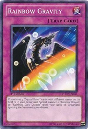 Rainbow Gravity (RYMP-EN057) - Ra Yellow Mega Pack 1st Edition Ra Yellow Mega Pack Yugioh Single  Squirtle Squad Card Shop.