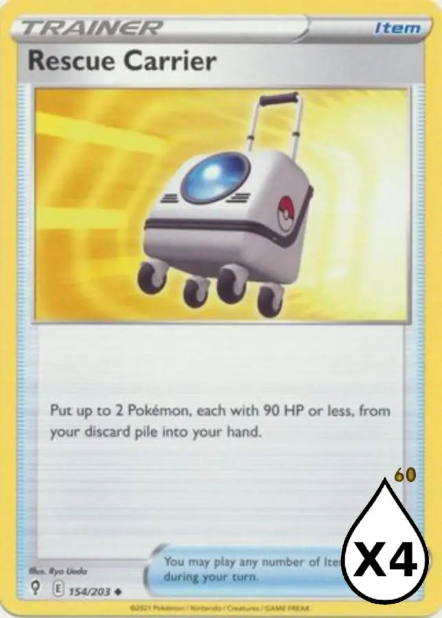 Pokemon - Evolving Skies - Rescue Carrier 154/203 - Condition (MINT)