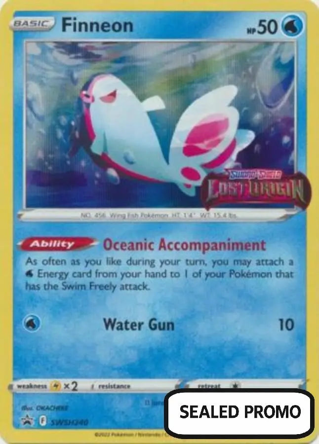 Pokemon - Finneon - SWSH240 - Pre-Release Promo Deck