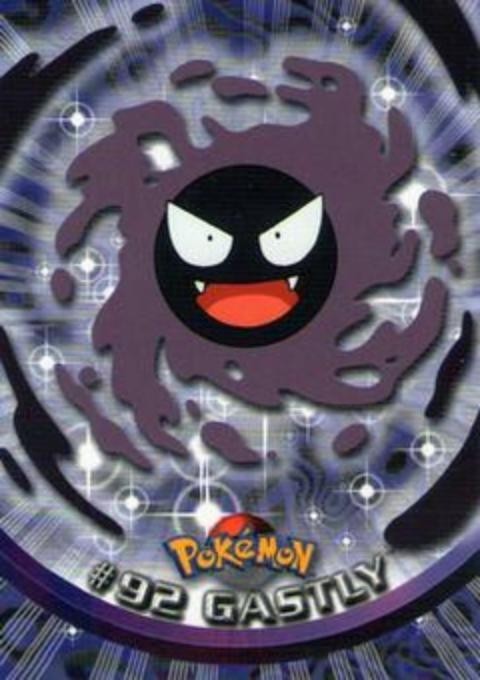 Pokemon - Topps Series 2 - #92 Gasty - Condition (NM)