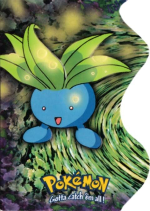 Pokemon - Topps Series 2 - #43 Oddish Diecut - Condition (NM)