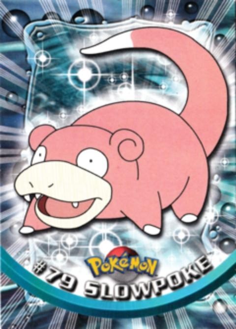 Pokemon - Topps Series 2 - #79 Slowpoke - Condition (NM)