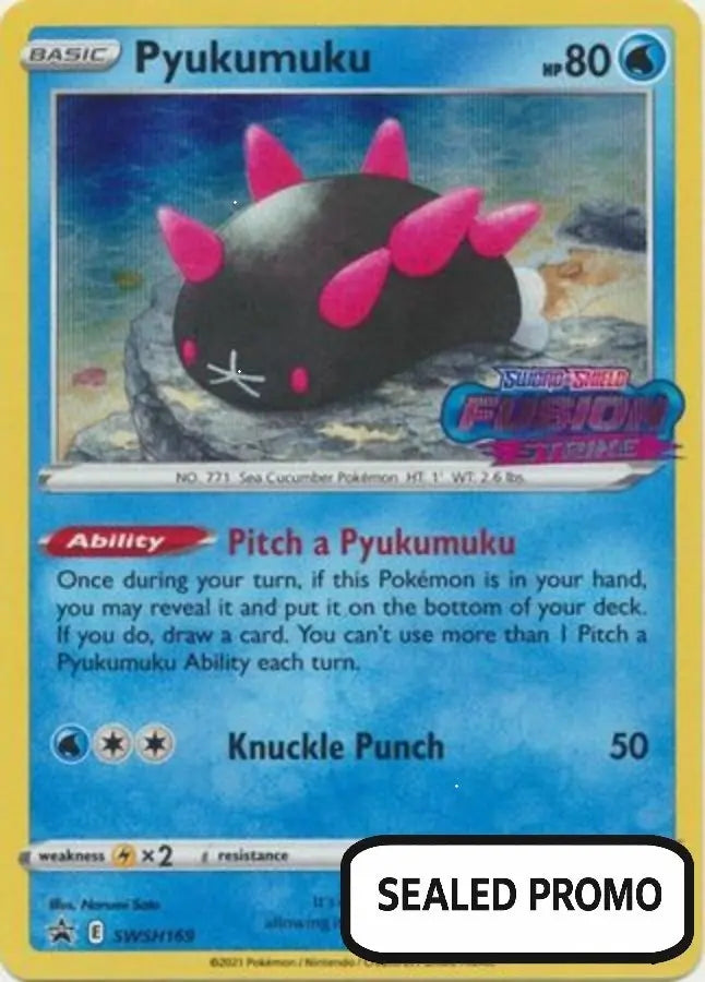 Pokemon - Pyukumuku - SWSH169 - Pre-Release Promo Deck