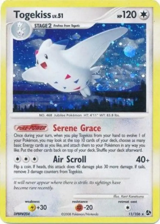 Pokemon - DP Great Encounters - Togekiss 11/106 - Condition (NM)