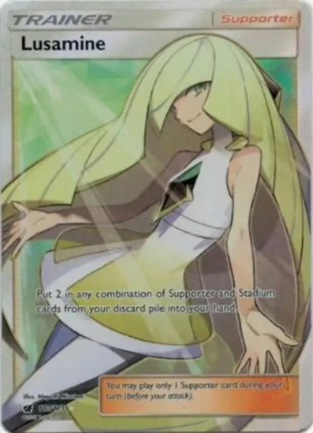Pokemon - Crimson Invasion - Lusamine 110/111 - Condition (LP)