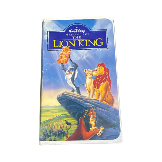 Disney's The Lion King VHS Good Condition But case is Dirty 