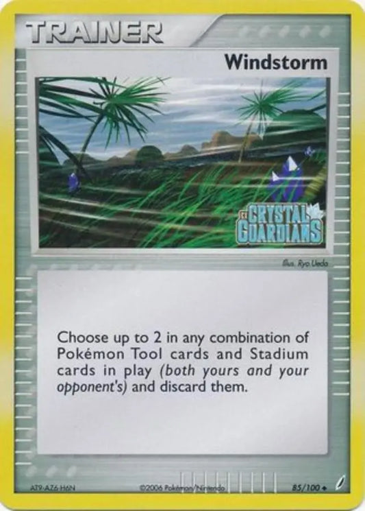 Pokemon - Ex Crystal Guardians - Windstorm 85/100 - Condition (NM)