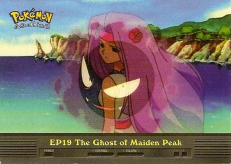 Pokemon - Topps Series 2 - EP19 The Ghost of Maiden Peak - Condition (NM)