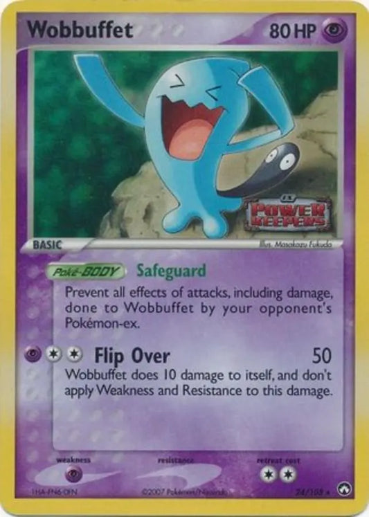 Pokemon - Ex Power Keepers - Wobbuffet 24/108 - Condition (NM)
