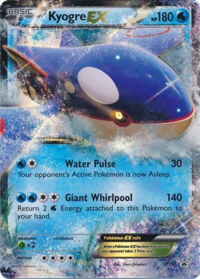 Pokemon - XY PROMO - Kyogre EX XY41 - Condition (NM)