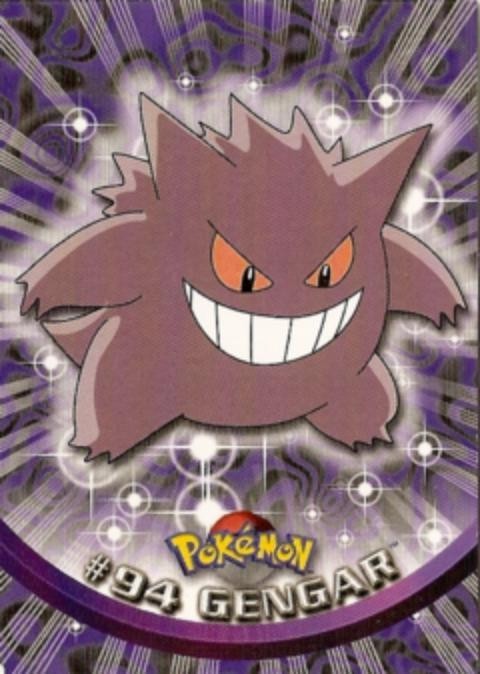 Pokemon - Topps Series 2 - #94 Gengar - Condition (NM)
