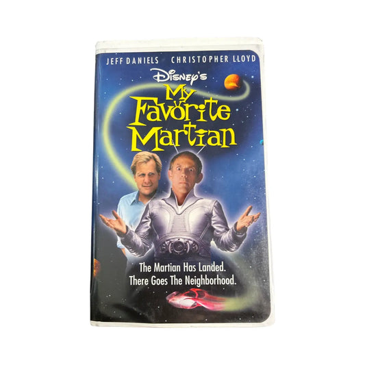 Disney's My Favourite Martian VHS (Good Condition)