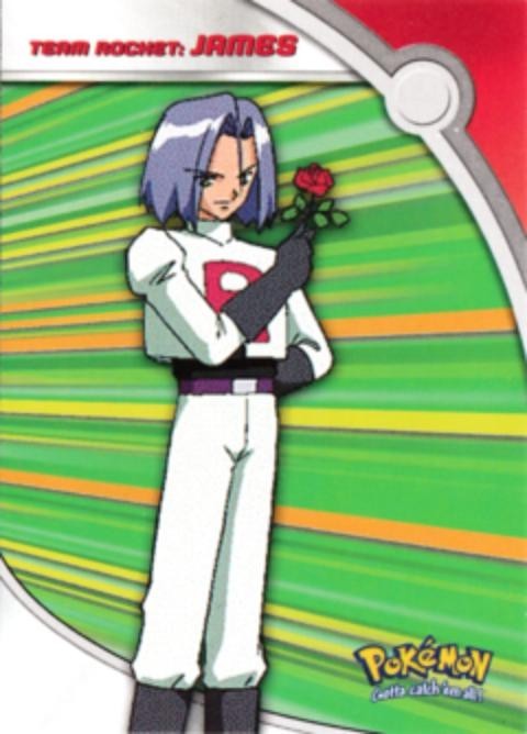 Pokemon - Topps Series 2 - Team Rocket: James - Condition (Played)