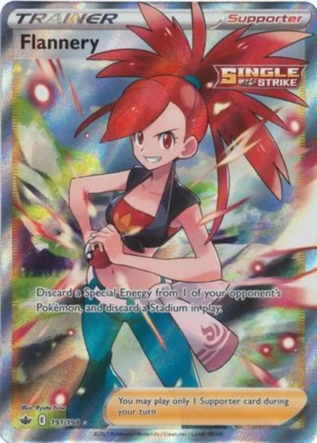 Pokemon - Chilling Reign - Flannery 191/198 - Condition (MINT)