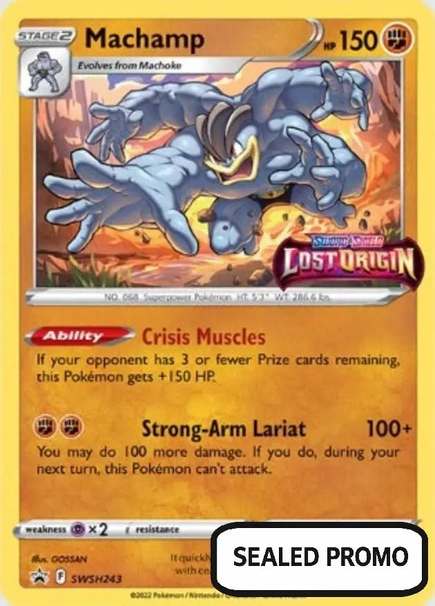 Pokemon - Machamp - SWSH243 - Pre-Release Promo Deck