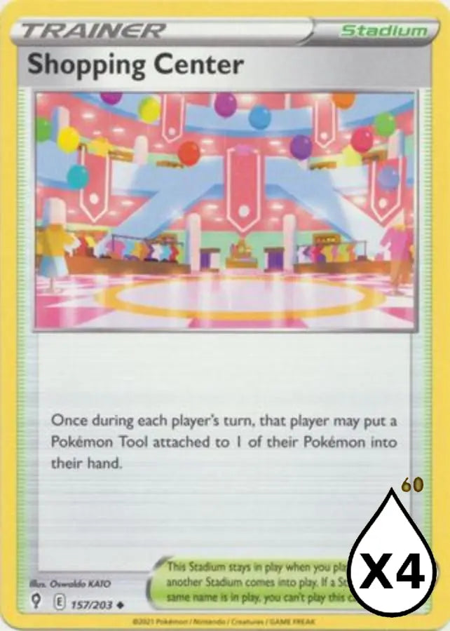 Pokemon - Evolving Skies - Shopping Center 157/203 - Condition (MINT)