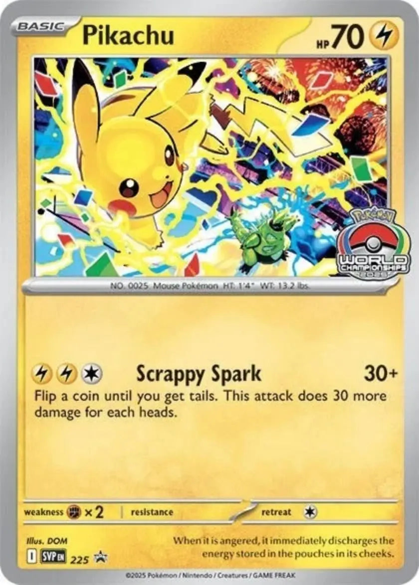 Pokemon - Promo Card - Pikachu - SVP225 - Condition (MINT)