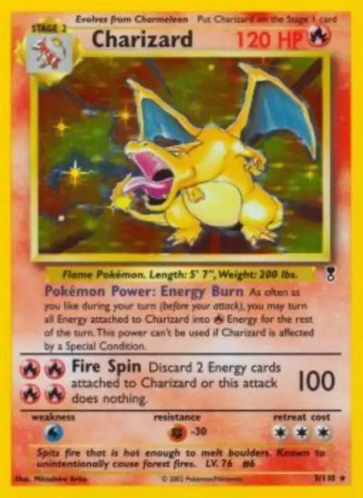 Pokemon - Legendary Collection - Charizard 3/110 - Condition (LP)