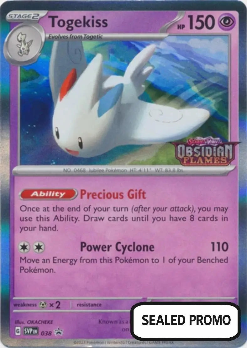 Pokemon - Togekiss - SVP038 - Pre-Release Promo Deck