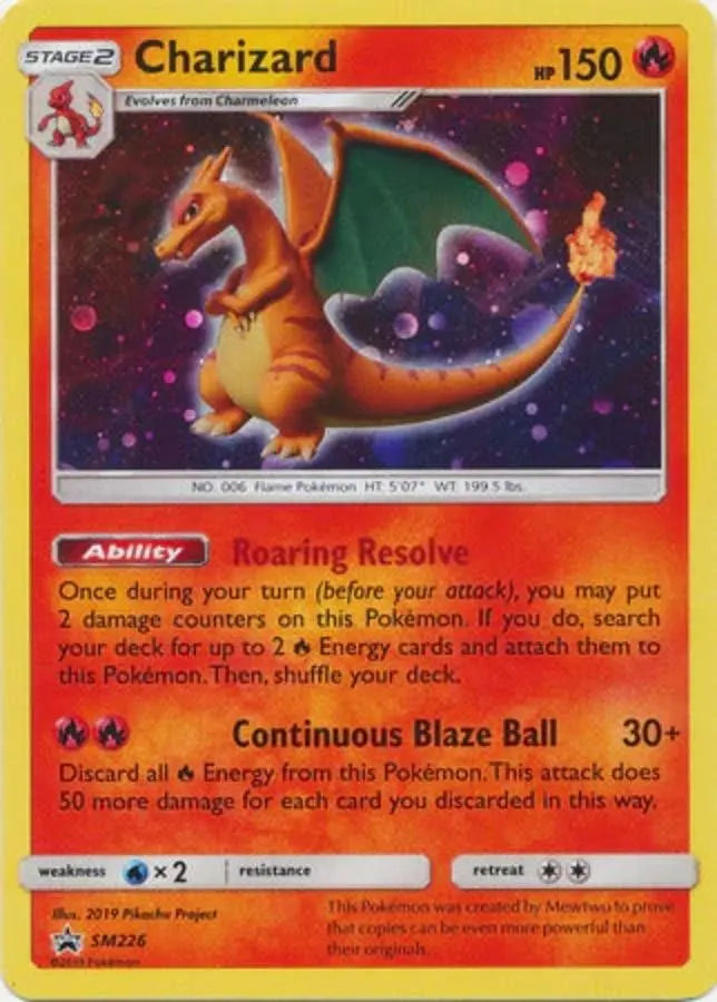 Pokemon - Promo Card - Charizard - SM226 - Condition (NM)