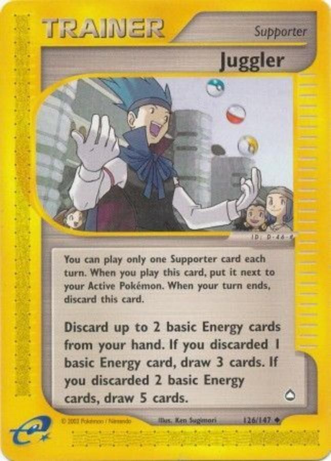 Pokemon - Aquapolis  - Juggler 126/147- Condition (LP) 