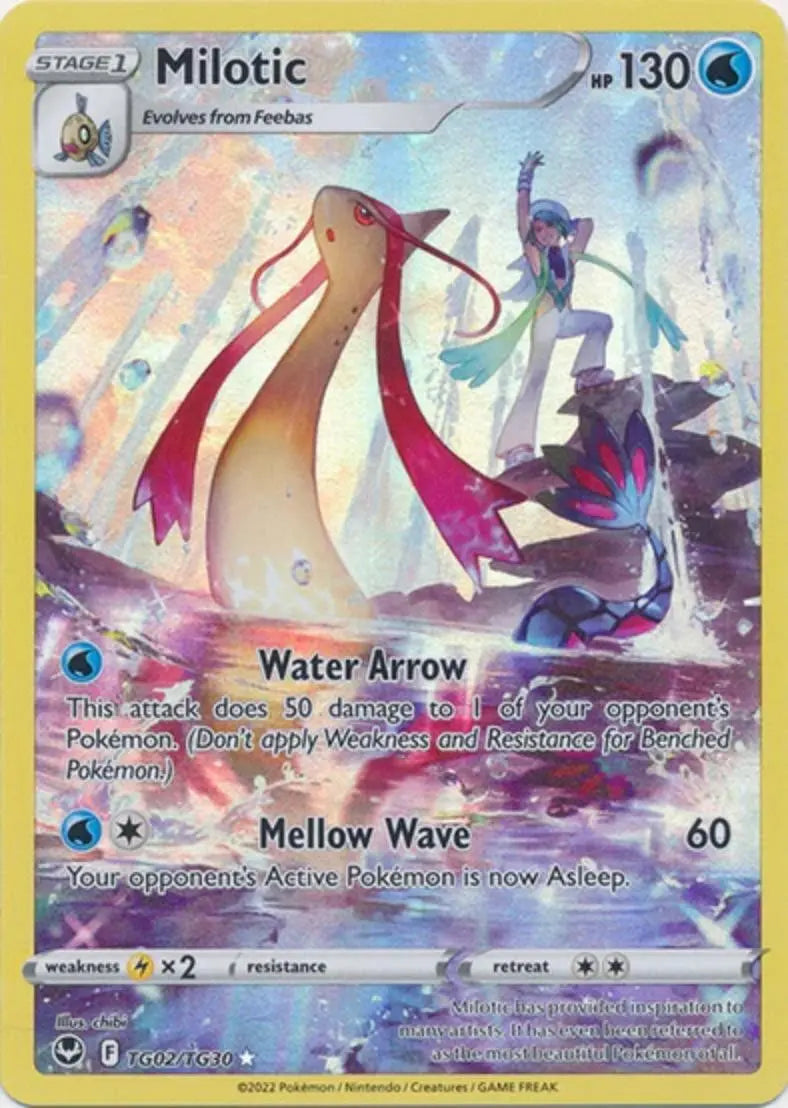 Pokemon - Silver Tempest - Milotic TG02/TG30 - Condition (MINT)