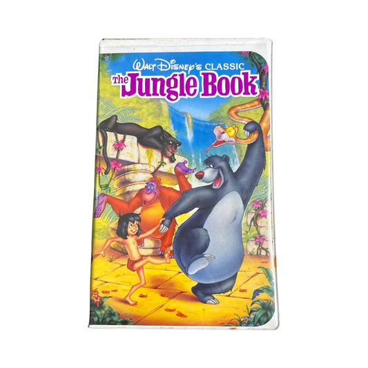 Disney's The Jungle Book VHS (dirty Case )