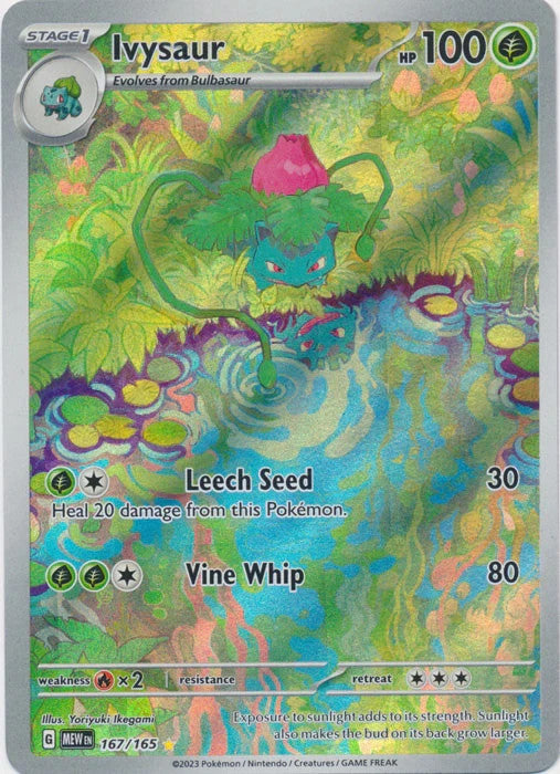 Pokemon - Scarlet & Violet 151 - Ivysaur 167/165 - Condition (MINT)
