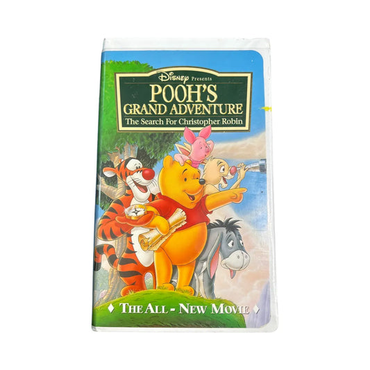 Disney's Pooh's Grand adventure VHS (DAmagedCase)