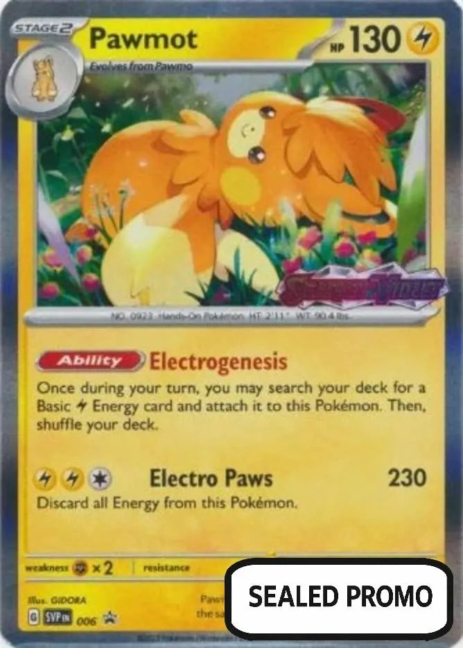 Pokemon - Pawmot - SVP006 - Pre-Release Promo Deck