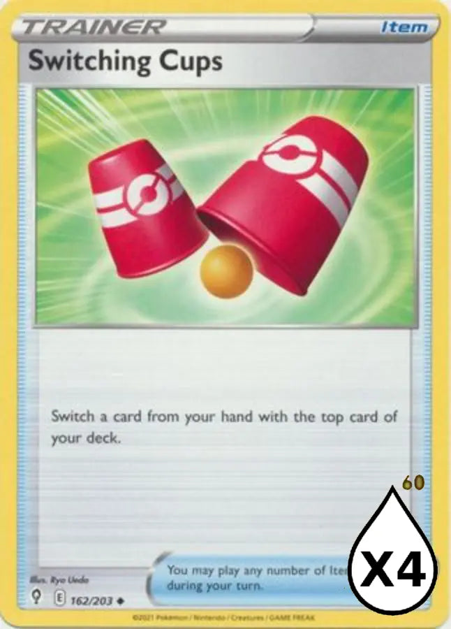 Pokemon - Evolving Skies - Switching Cups 162/203 - Condition (MINT)