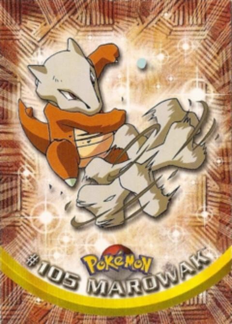 Pokemon - Topps Series 2 - #105 Marowak - Condition (NM)