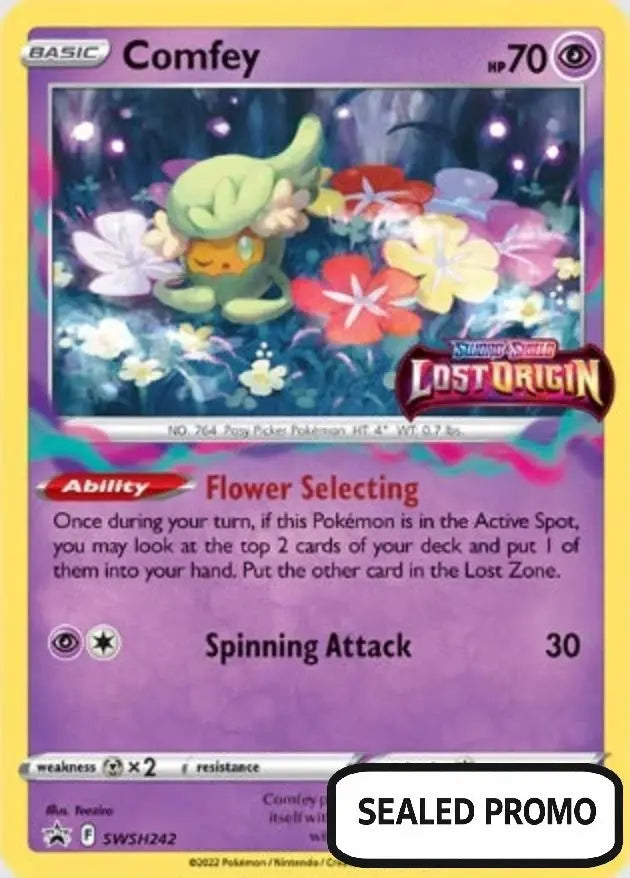 Pokemon - Comfey - SWSH242 - Pre-Release Promo Deck