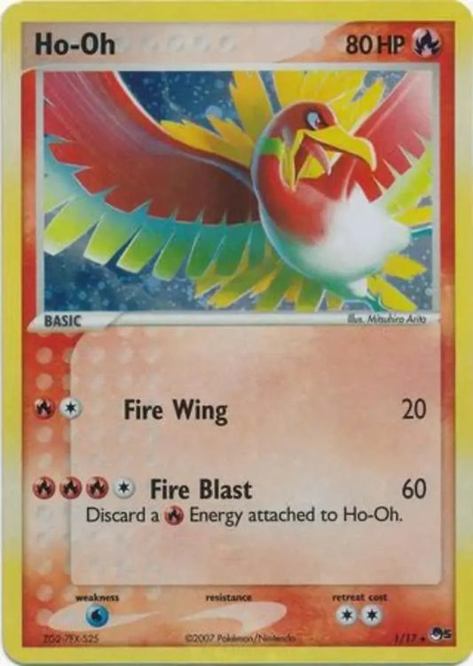 Pokemon - POP Series 5 Promo - Ho-oh 1/17 - Condition (EX)