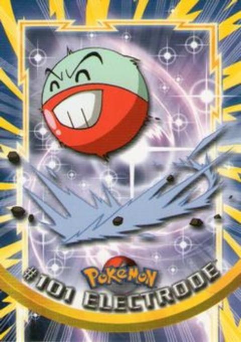 Pokemon - Topps Series 2 - #101 Electrode - Condition (NM)