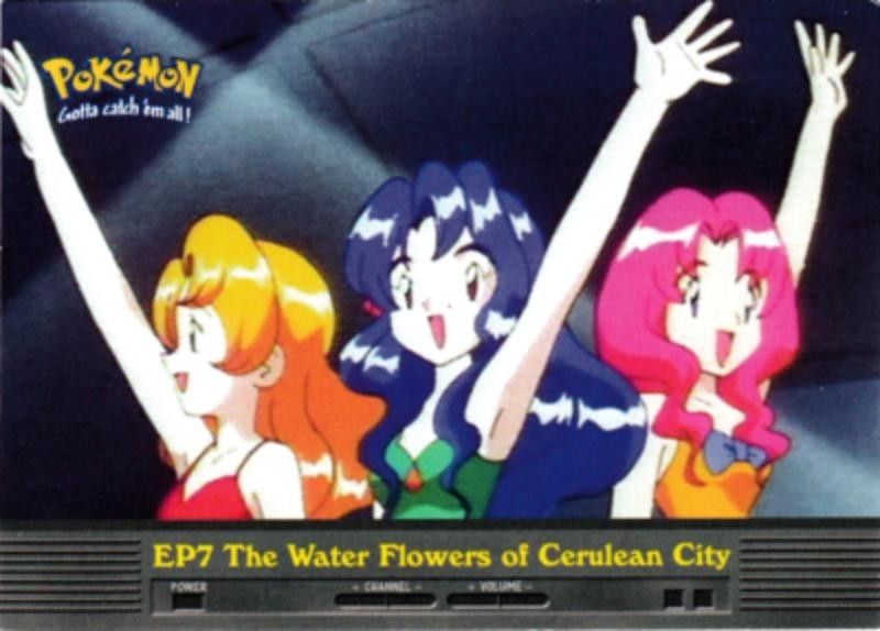 Pokemon - Topps Series 2 - EP7 The Water Flowers of Cerulean... - Condition (NM)