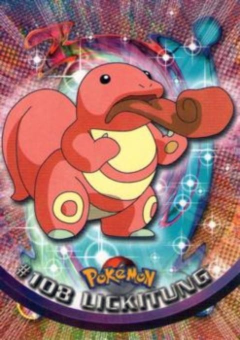 Pokemon - Topps Series 2 - #108 Lickitung - Condition (NM)