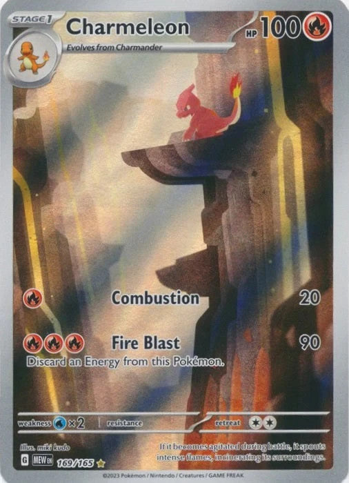 Pokemon - Scarlet & Violet 151 - Charmeleon 169/165 - Condition (MINT)