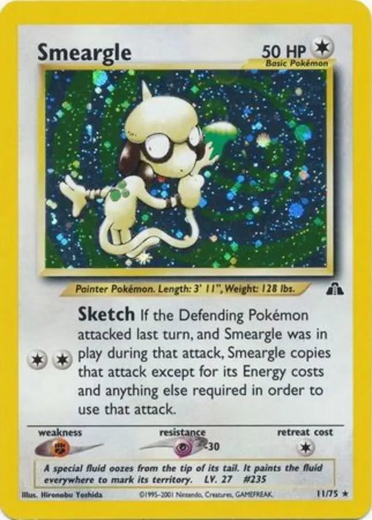 Pokemon - New Discovery - Smeargle 11/75 - Condition (NM)