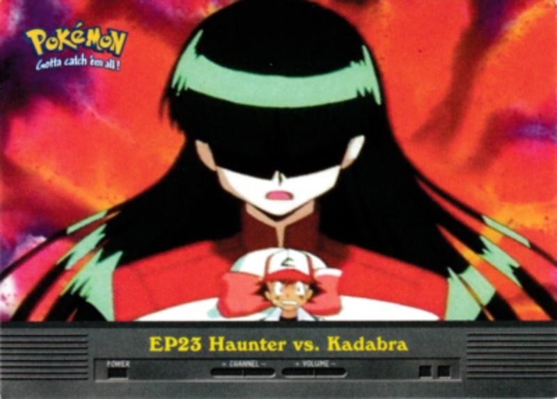 Pokemon - Topps Series 2 - #EP23 Haunter vs. Kadabra - Condition (NM)