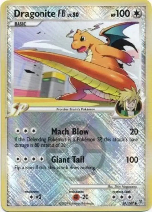 Pokemon - Pokemon League & Championship Promos - Dragonite FB 56/147 (NM)