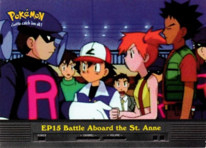 Pokemon - Topps Series 2 - EP15 Battle Abord the St. Anne - Condition (NM)