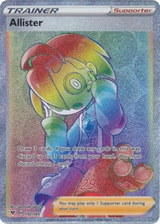 Pokemon - Vivid Voltage - Allister 192/185 - Condition (MINT)