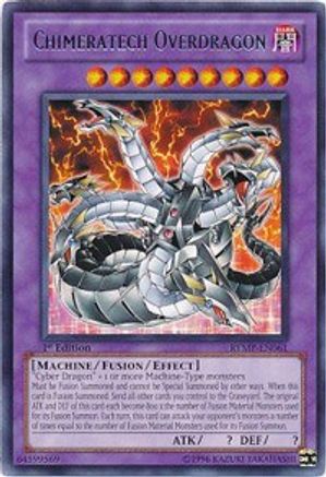 Chimeratech Overdragon (RYMP-EN061) - Ra Yellow Mega Pack 1st Edition Ra Yellow Mega Pack Yugioh Single  Squirtle Squad Card Shop.