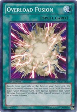 Overload Fusion (RYMP-EN063) - Ra Yellow Mega Pack Unlimited Ra Yellow Mega Pack Yugioh Single  Squirtle Squad Card Shop.