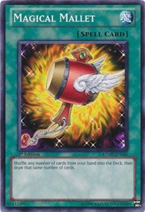 Magical Mallet (RYMP-EN065) - Ra Yellow Mega Pack 1st Edition Ra Yellow Mega Pack Yugioh Single  Squirtle Squad Card Shop.